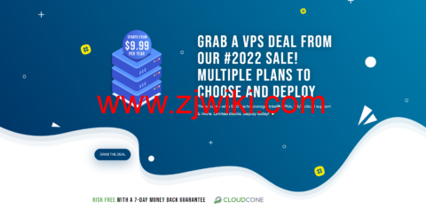 #补货#CloudCone：便宜美国vps，1核/0.5G内存/10G硬盘/2TB流量，月付.65，美国大带宽VPS年付.99起