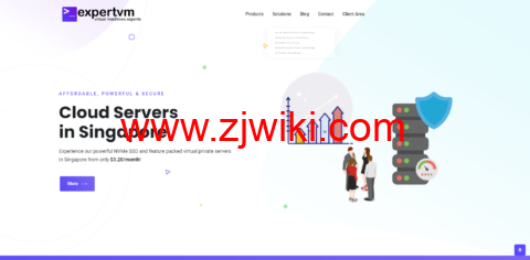 ExpertVM：新加坡vps，1核/1GB内存/1TB硬盘/1.5TB流量/1Gbps端口，/月，.2/年