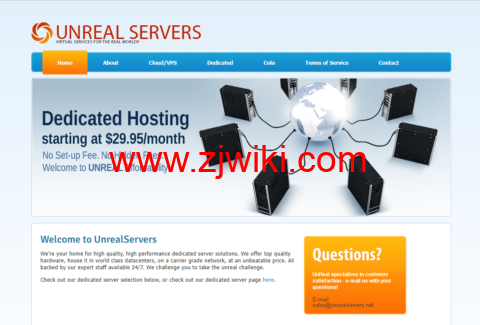 UnRealServers：美国独服，堪萨斯机房，2*X5650/64G内存/480 GB SSD硬盘/33TB流量/1Gbps带宽，/月起