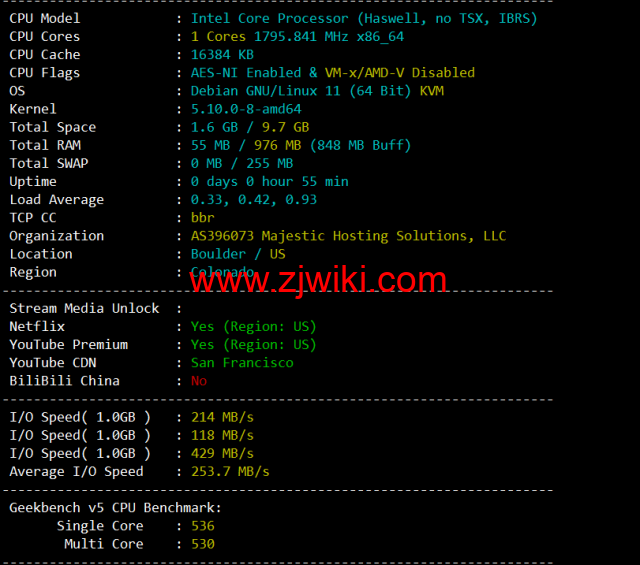 VmShell：圣何塞10Gbps全媒体服务器，29.99USD/年付(真实支持美区HULU)，支持新购三日内无条件退款，简单测评