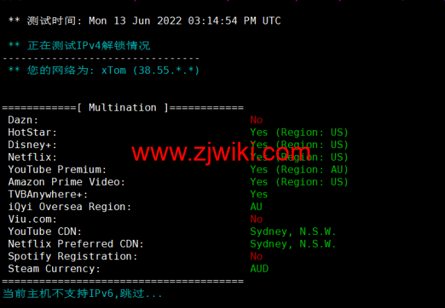 HostKvm：澳大利亚vps，联通9929线路，原生IP，六折优惠，.2/月起，支持windows，简单测评，解锁TikTok