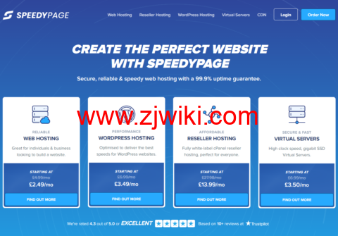 SpeedyPage Ltd：英国vps，1核/1GB内存/15GB SSD硬盘/1TB流量/1Gbps端口，£2.1/月起，可选英国/美国机房