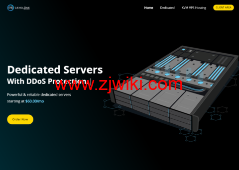 Leveloneservers：美国独立服务器，坦帕机房，E5-2670v3/128G 内存/1TB SSD 硬盘/30T 流量/1Gbps 带宽，$84.99/月