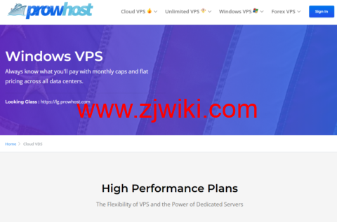 ProwHost：堪萨斯 windows vps，1 核/6G 内存/50G NVME 硬盘/5TB 流量/1Gbps 带宽，$8.42/首月