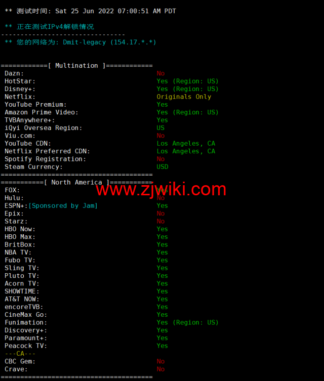 DMIT：美国CN2 GIA VPS，Premium系列，月付.9，季付.88起，原生IP，解锁tiktok、Netflix、Disney+等流媒体，简单测评