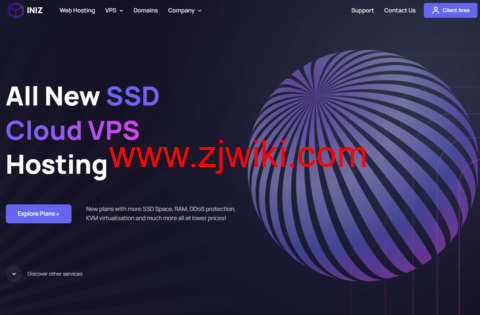 INIZ：美国便宜VPS，高防VPS，AMD Ryzen系列，1核/1G内存/15G NVME/2TB流量@1Gbps带宽，.28/月起