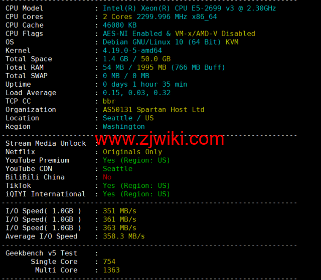 CMIVPS：美国VPS，AS4837线路，1核/2G内存/30GB NVMe/2TB流量/1Gbps带宽，月付.12，半年付.4，解锁美区tiktok，简单测评
