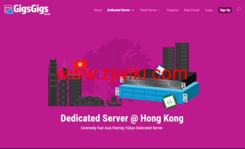 GigsGigsCloud：中国香港、日本 CN2 GIA VPS、服务器套餐续费五折优惠