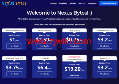 NexusBytes：美国/英国存储型VPS，2核/0.5G内存/500 GB/2500GB流量/1Gbps带宽，.20/月起