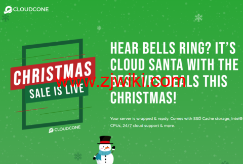 #圣诞促销#CloudCone：美国便宜 VPS，年付$16.79 起，SC2 云服务器$32.94/年起，windows vps，$17.49/月起
