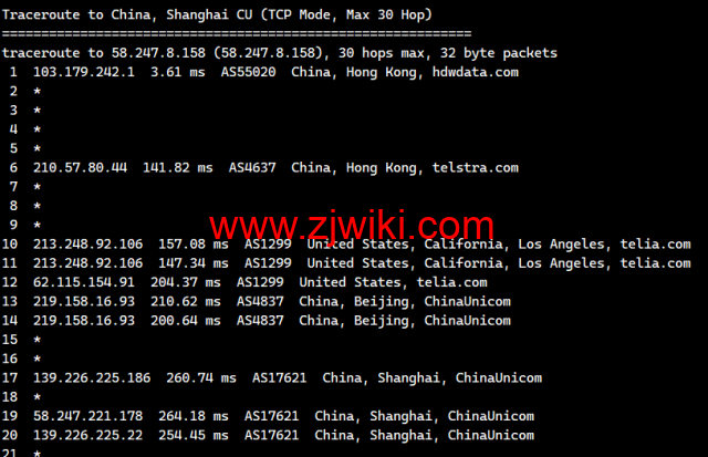 白源云：香港建站vps，双程cn2 gia，2核/2G/60GB SSD/不限流量/2Mbps带宽，158元/月起，附简单测评