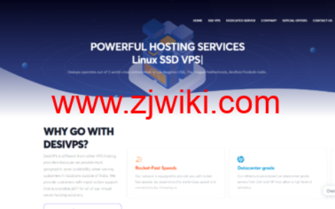 DesiVPS：洛杉矶机房vps，1核/1GB/20GB/1Gbps不限流量，$15/年
