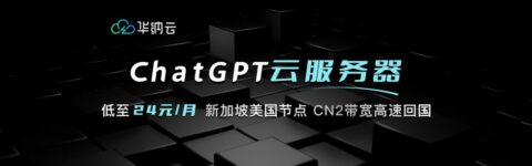 华纳云：ChatGPT 云服务器低至 24 元/月，CN2 带宽高速回国，美国/新加坡节点可选