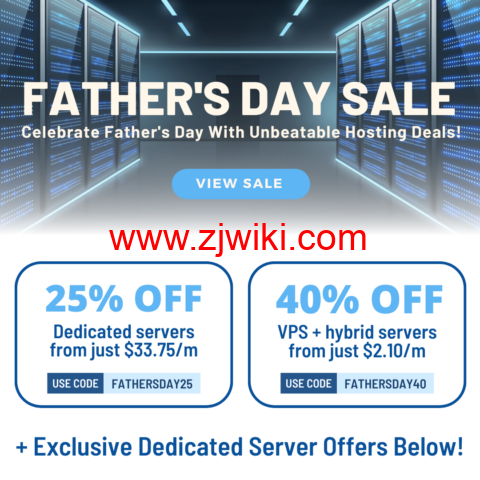#Father's Day Sale#DediPath：全场独服7.5折，vps主机6折，美国洛杉矶机房独服，E3-1240v2/16GB内存/2TB硬盘/1Gbps不限流量，/月