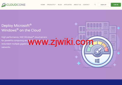CloudCone：便宜美国windows vps，2核/4G内存/60GB SSD/3TB流量/1Gbps带宽，.49/月起，免费快照备份