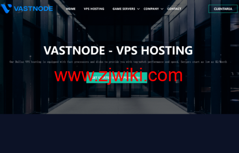 VastNode：美国便宜VPS，1核/1G内存/50GB/硬盘/不限流量/1Gbps带宽，.75/年起，免费1.5tb DDos防护
