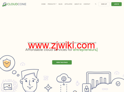 #Hashtag 2023#CloudCone：洛杉矶机房vps，1核/512MB/20GB/2TB/1Gbps，.99/年起