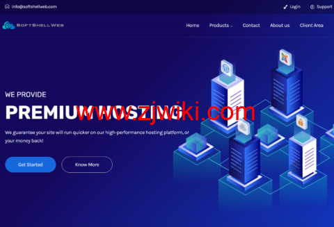 #黑五#SoftShellWeb：中国台湾/美国/荷兰vps，1核/1GB/20GB/100GB流量/1Gbps带宽，.99/月