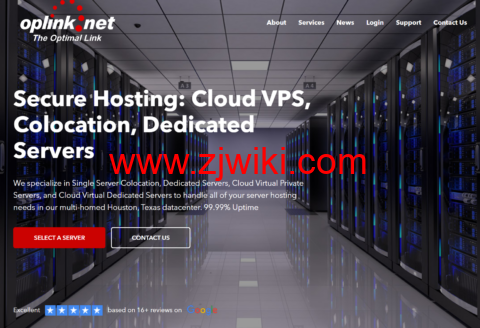 OpLink：休斯顿机房AMD Ryzen高性能vps，2核/4GB/250GB NVMe/16TB@10Gbps，.95/月