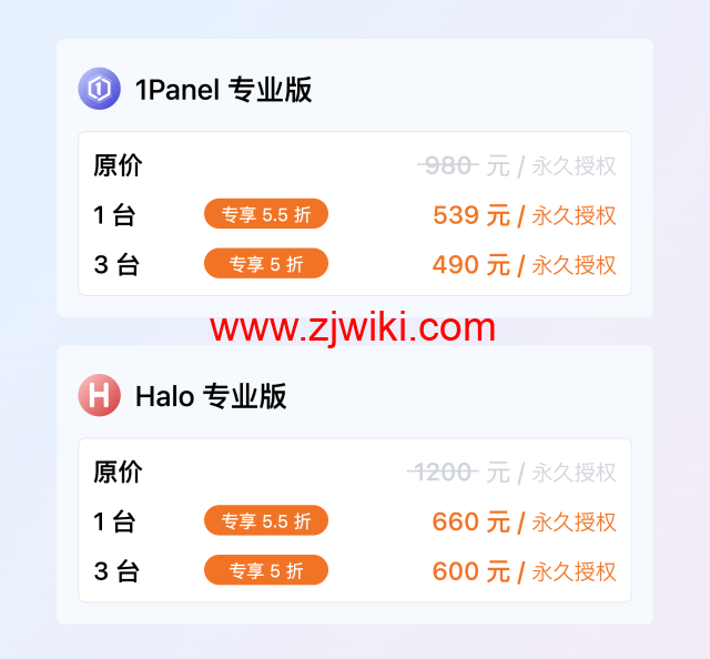 #618大促#最后一天|凌霞软件旗下新一代服务器面板 1Panel：永久授权 539元起，10台4900元，即买即赠SSL证书