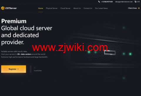 CSTserver：中国优化香港/洛杉矶云服低至.2/月，美国BMSE5/16g/1T仅.9/月起；独服1G带宽独享仅.9/月，站群/10G 7折起