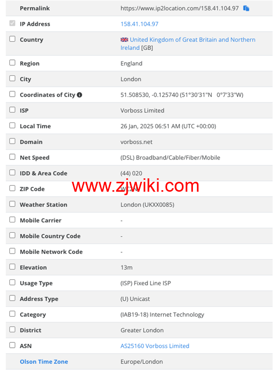 Zorocloud：英国原生双ISP家宽/GBPS超大带宽/tiktok特别优化