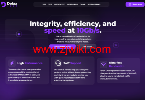 DeluxHost：荷兰vps，1核/1GB/20GB SSD/1Gbps不限流量，€7/年