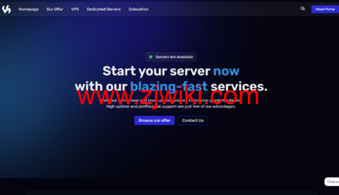 Chunkserve：荷兰vps，1核/1GB/15GB/2TB@1Gbps，€1.3/月