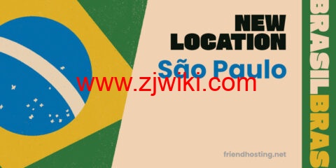 Friendhosting：新上巴西机房VPS六折，€1.79/月起，可选HDD或NVMe系列，美国/日本/德国/荷兰等15个机房可选