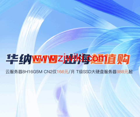 华纳云618钜惠：香港云服务器1H1G10M仅226元/年，支持CN2 GIA/国际专线