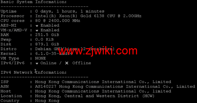华纳云：香港服务器上新，仅1880元/月，Gold 6138处理器、1T NVMe，CN2 GIA/大陆优化双网可选（含测评）